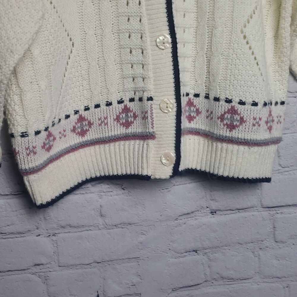 Vintage Cap Cod Acrylic Sweater - Picture 8 of 9